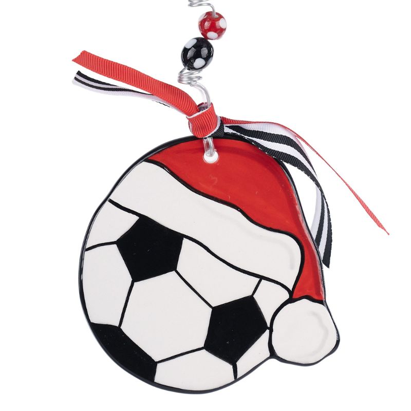 Soccer Flat Ornament